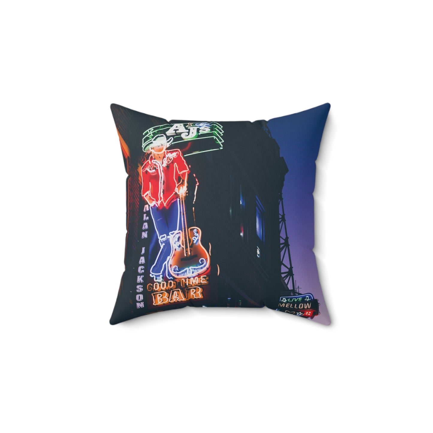 "Aj's Sunset" Nashville TN Photography Pillow