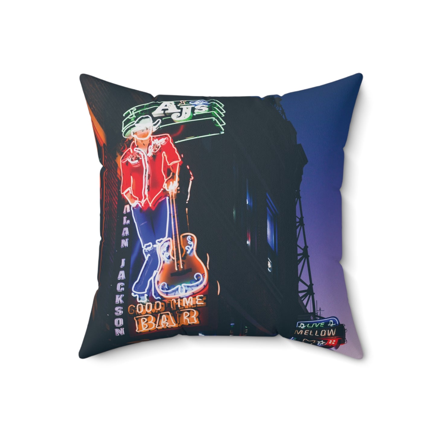 "Aj's Sunset" Nashville TN Photography Pillow
