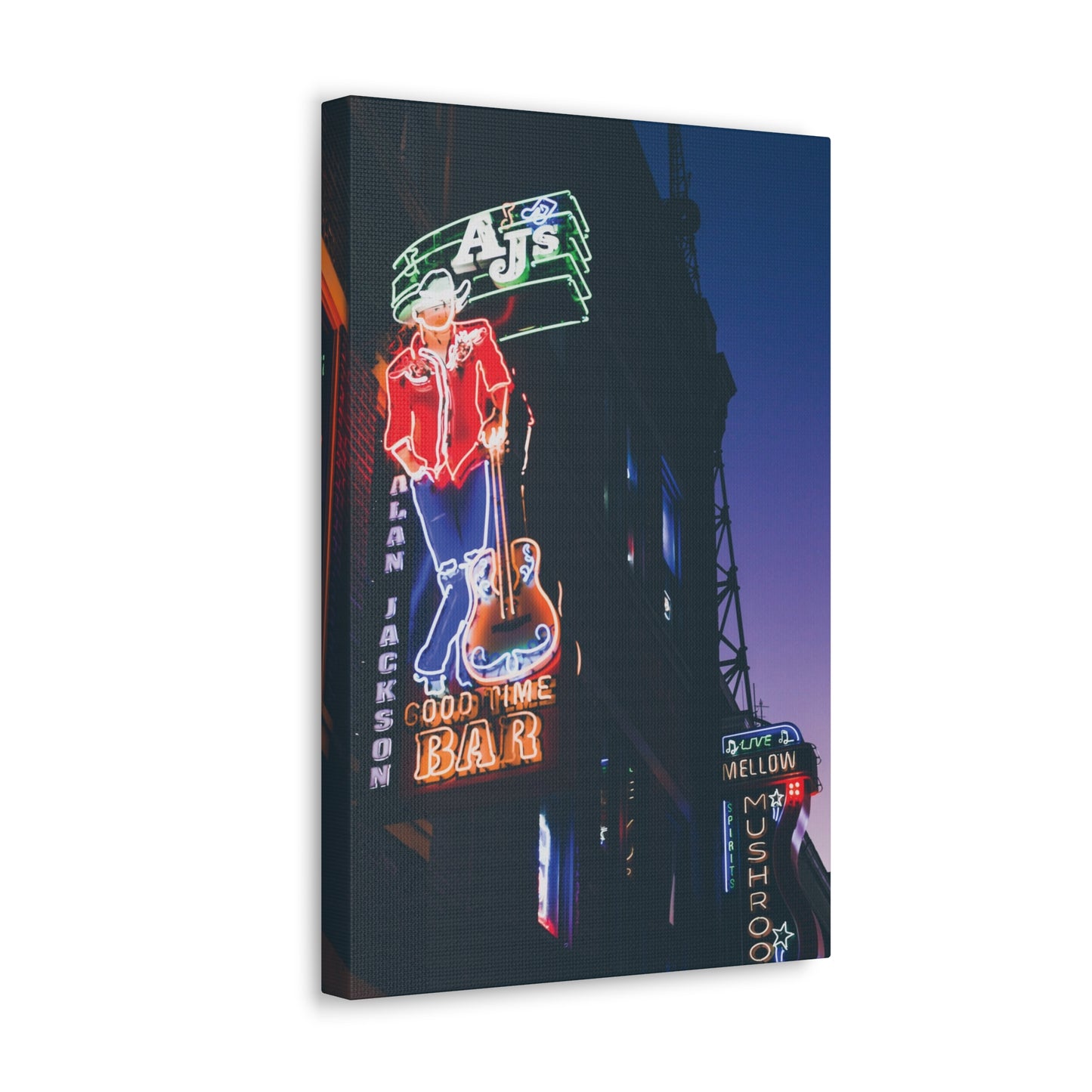 "Aj's Sunset" Nashville TN Photography Canvas Gallery Wrap