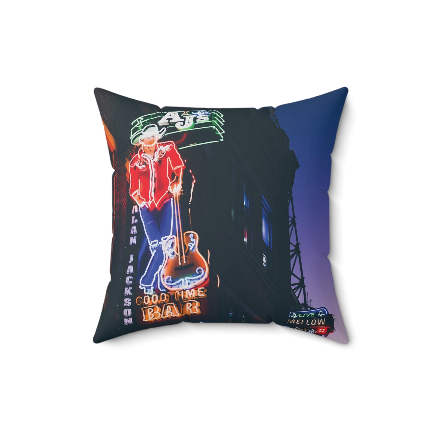 "Aj's Sunset" Nashville TN Photography Pillow