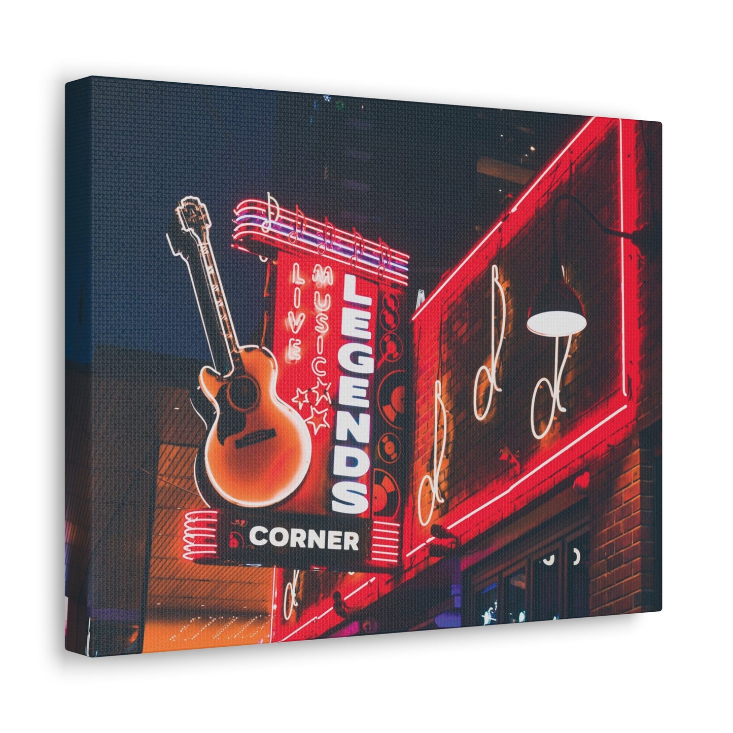 "Legends Corner" Nashville, TN Photography Canvas