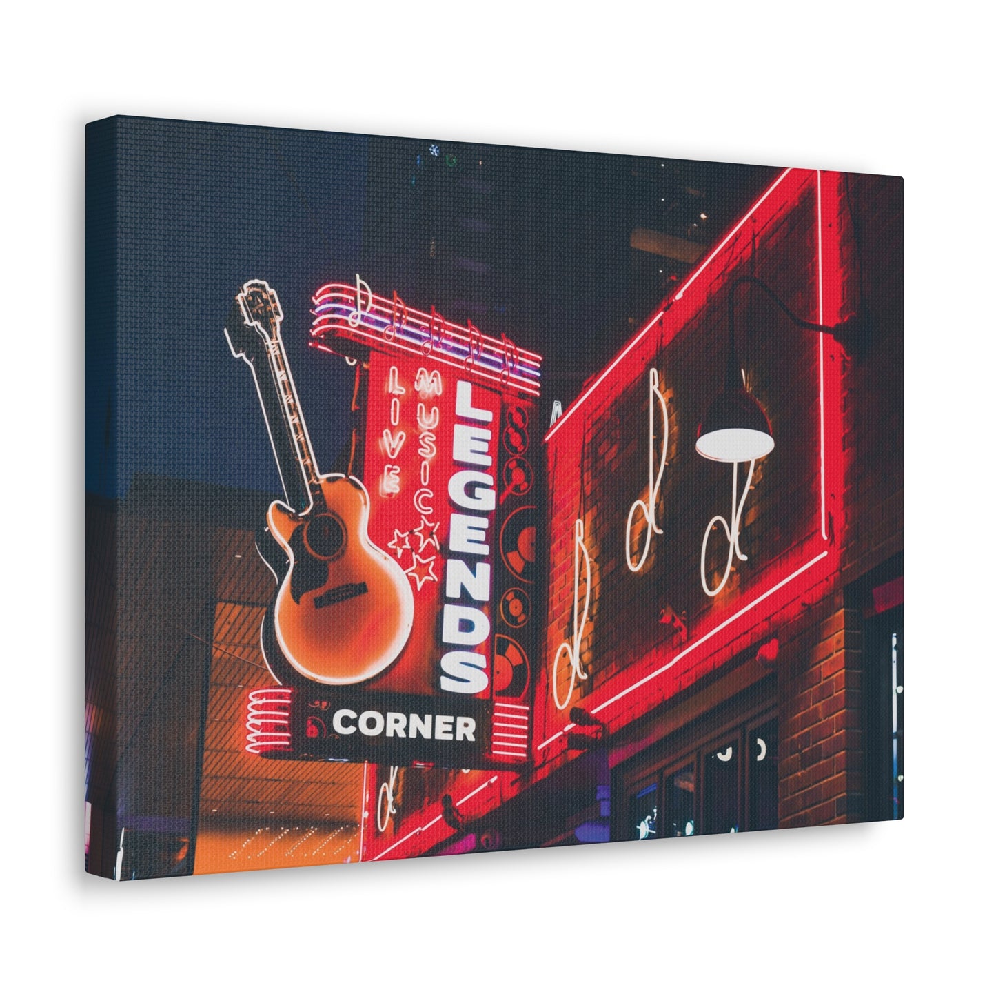"Legends Corner" Nashville, TN Photography Canvas