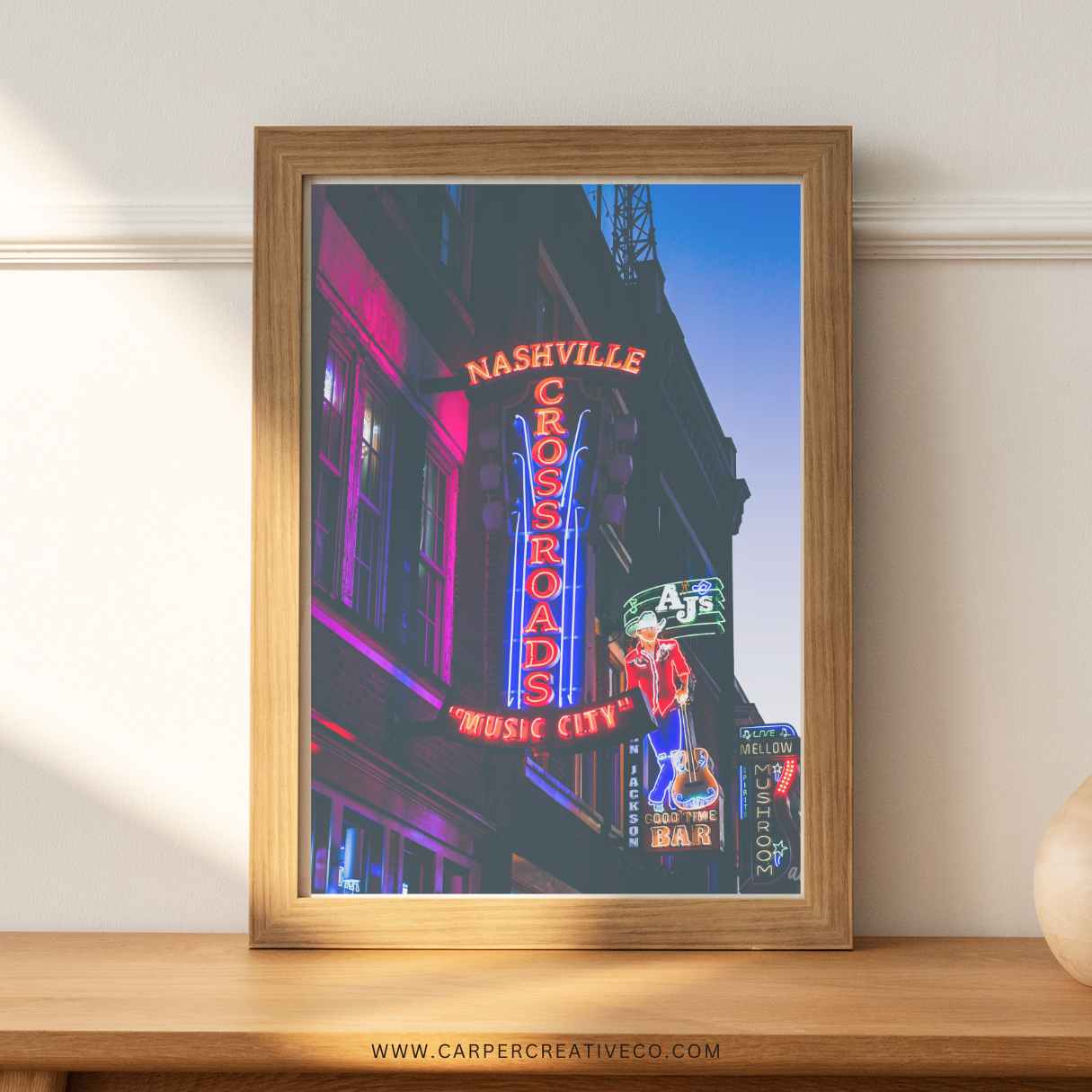 "Crossroads Music City" Nashville TN Photography Print