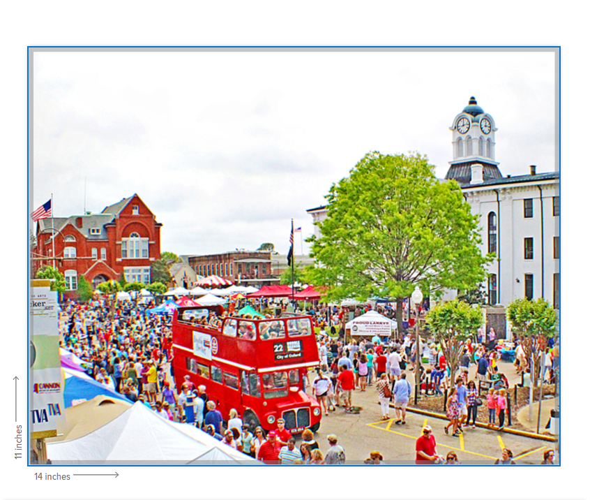 Double Decker Festival - Oxford, MS Photography Print