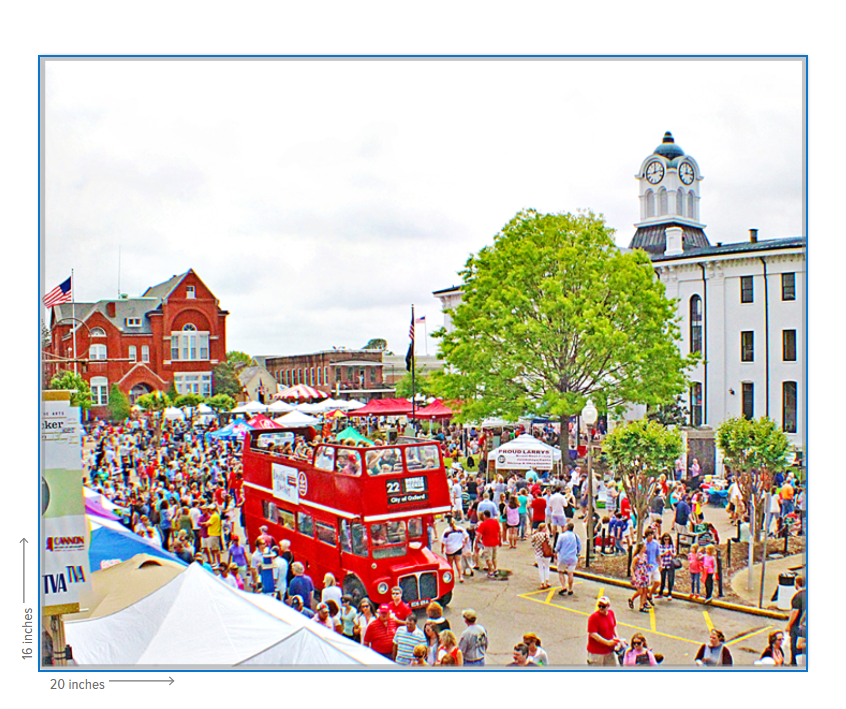 Double Decker Festival - Oxford, MS Photography Print