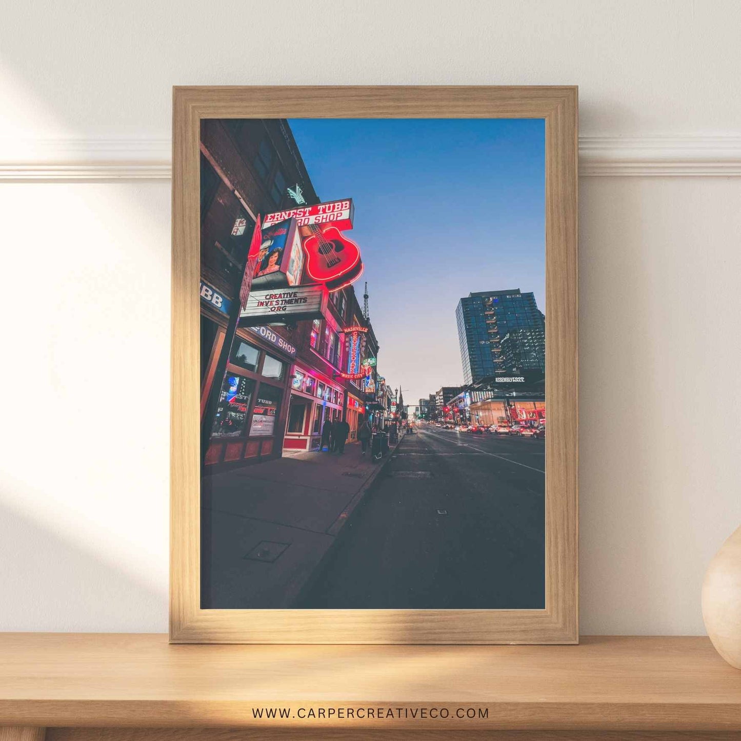 "Ernest Tubb" Nashville TN Photography Print
