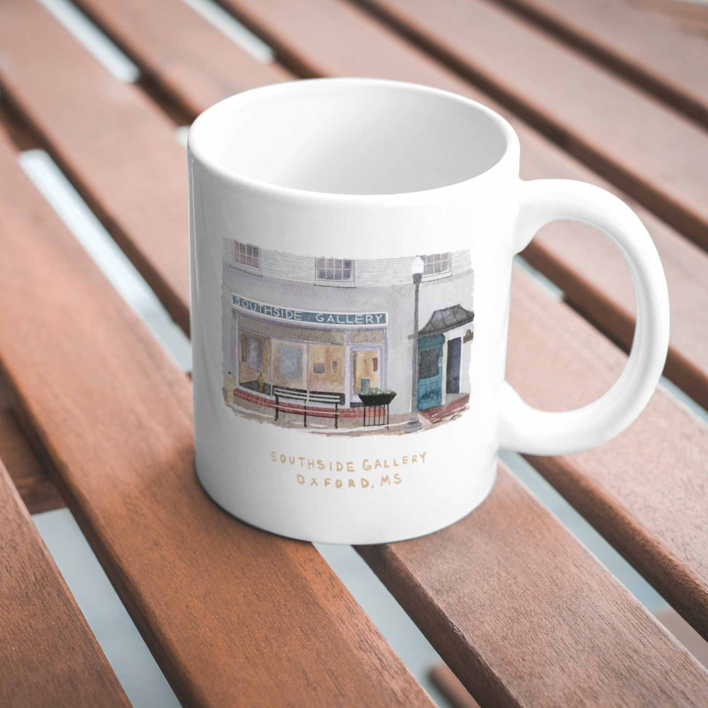 Southside Gallery Oxford MS Watercolor Art Mug