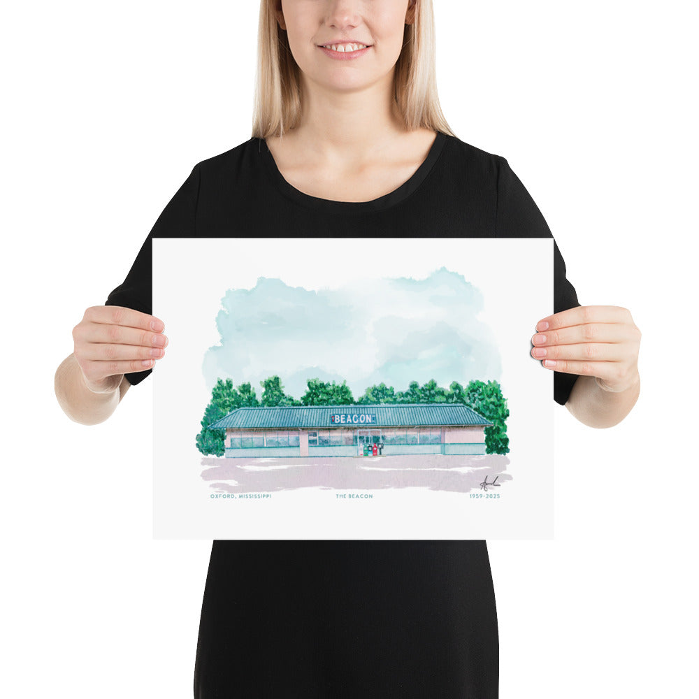 The Beacon Restaurant Oxford MS Art Print