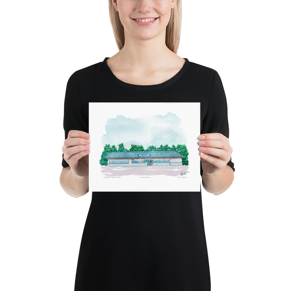 The Beacon Restaurant Oxford MS Art Print