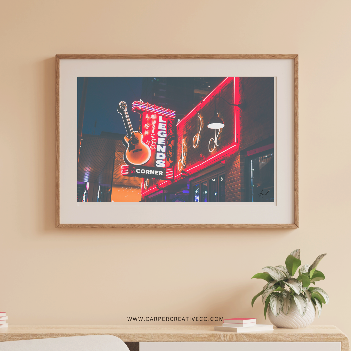 "Legends Corner" Nashville Tennessee Photography Print