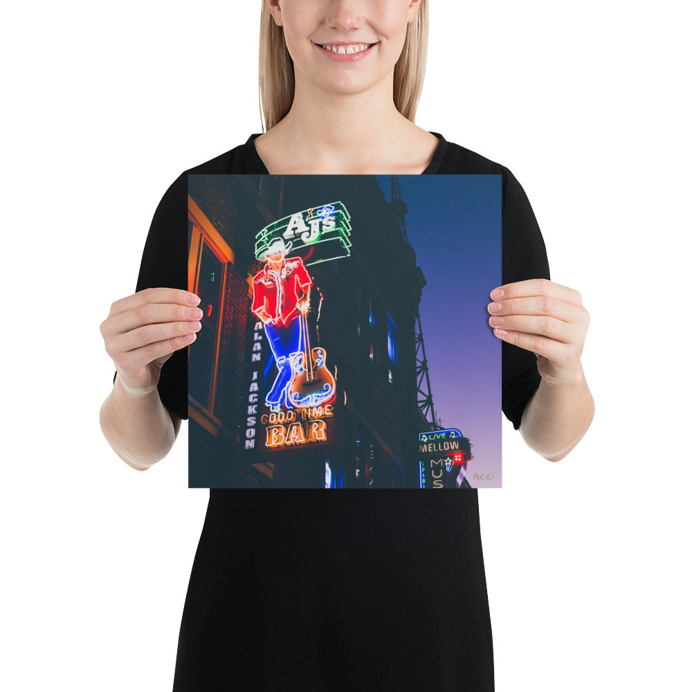 "Aj's Sunset" Nashville TN Photography Print