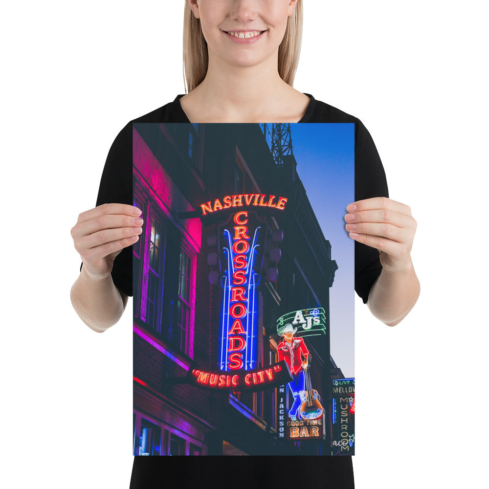 "Crossroads Music City" Nashville TN Photography Print