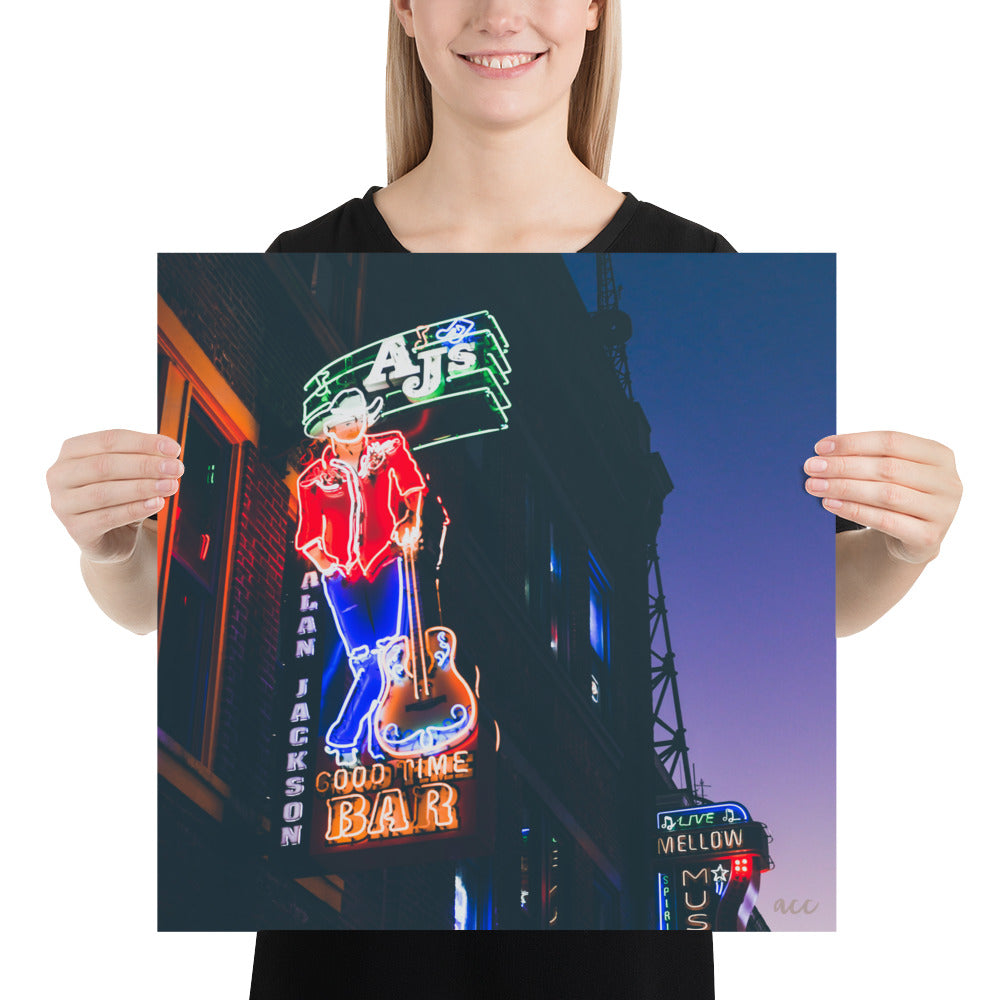 "Aj's Sunset" Nashville TN Photography Print