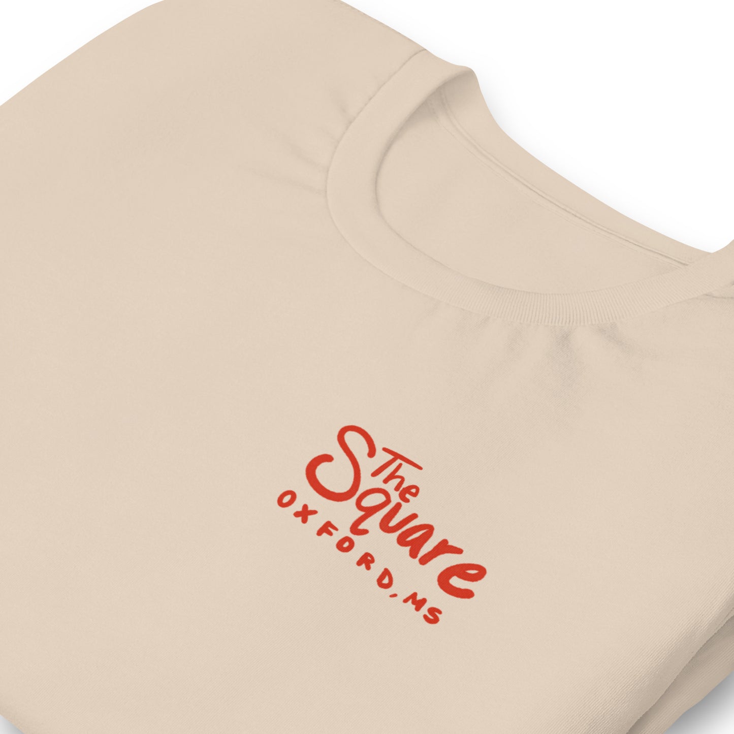 The Square Oxford Mississippi Watercolor Art T-shirt - Bella + Canvas