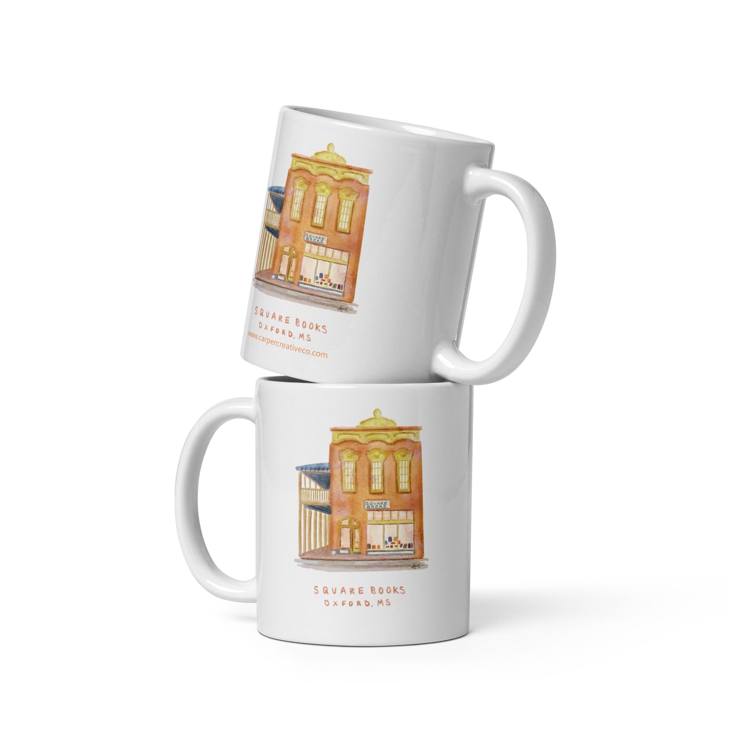 Square Books Oxford MS Watercolor Art Mug