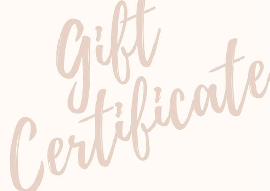 Carper Creative Co. Gift Certificate