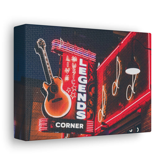 "Legends Corner" Nashville, TN Photography Canvas