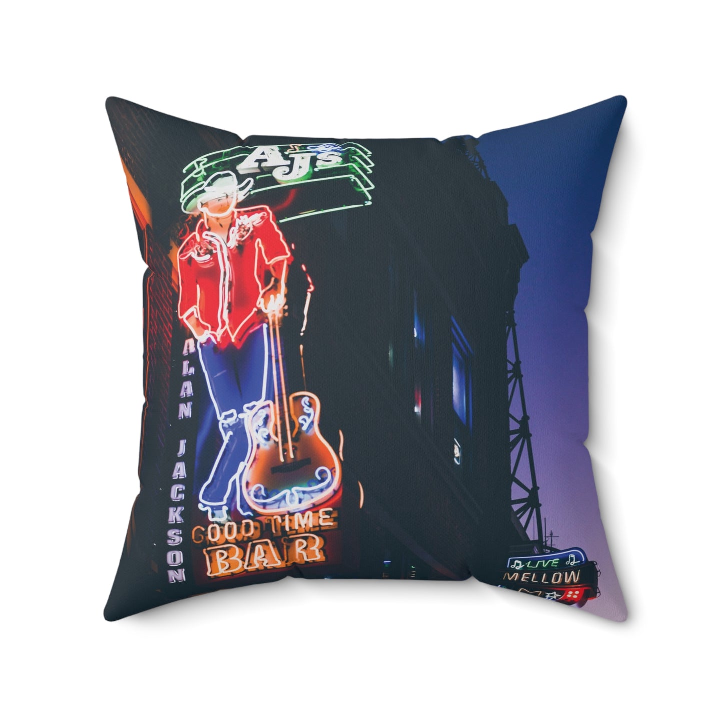 "Aj's Sunset" Nashville TN Photography Pillow