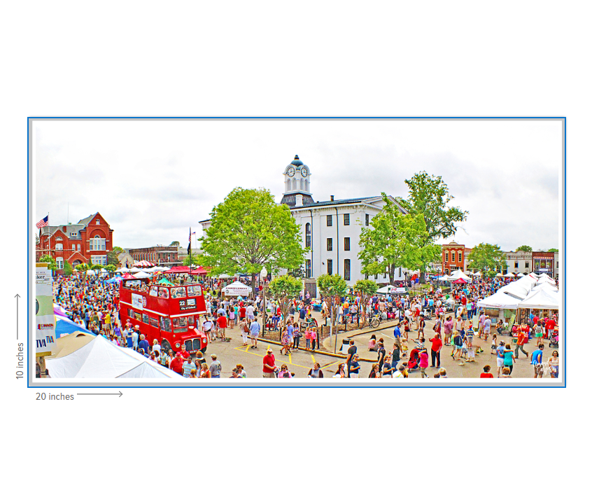 Double Decker Festival - Oxford, MS Photography Print