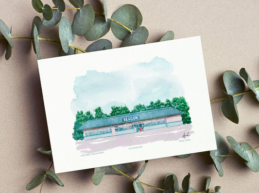 The Beacon Restaurant Oxford MS Art Print