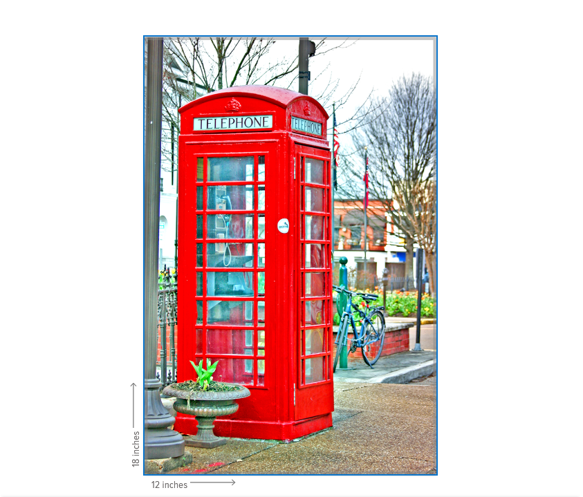 Phone Booth - Oxford Photography Print