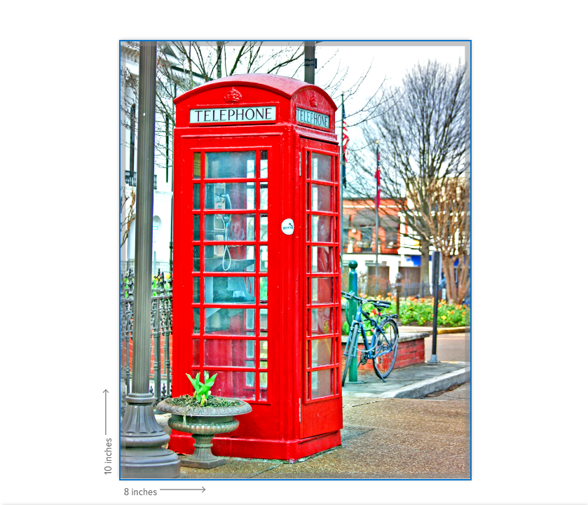 Phone Booth - Oxford Photography Print