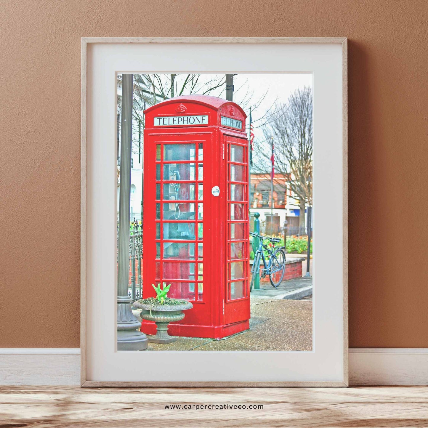 Phone Booth - Oxford Photography Print