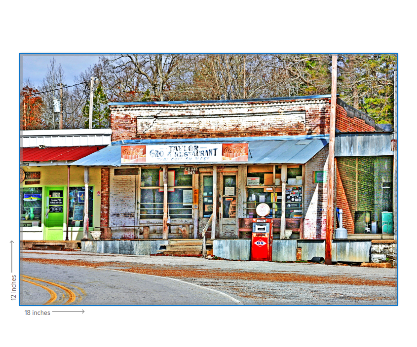 Taylor Grocery Restaurant - Oxford, MS Photography Print