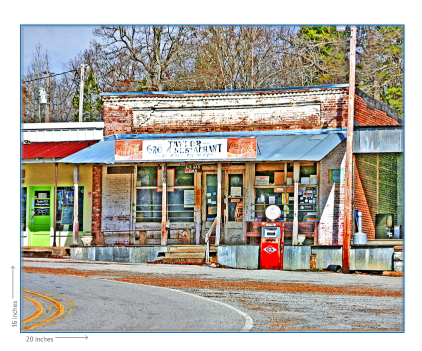 Taylor Grocery Restaurant - Oxford, MS Photography Print