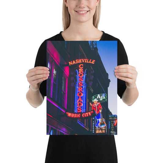 "Crossroads Music City" Nashville TN Photography Print