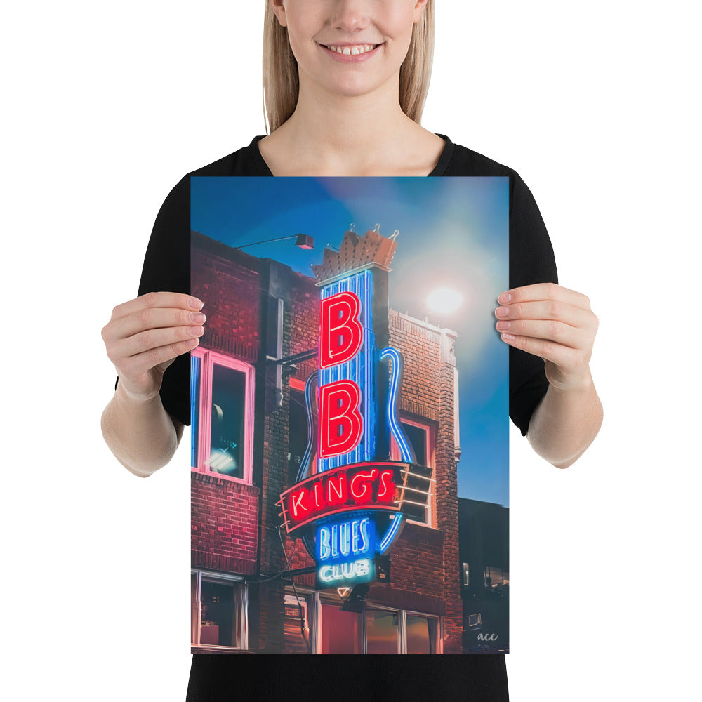 "BB King's Blues Club" Memphis, TN Photography Print