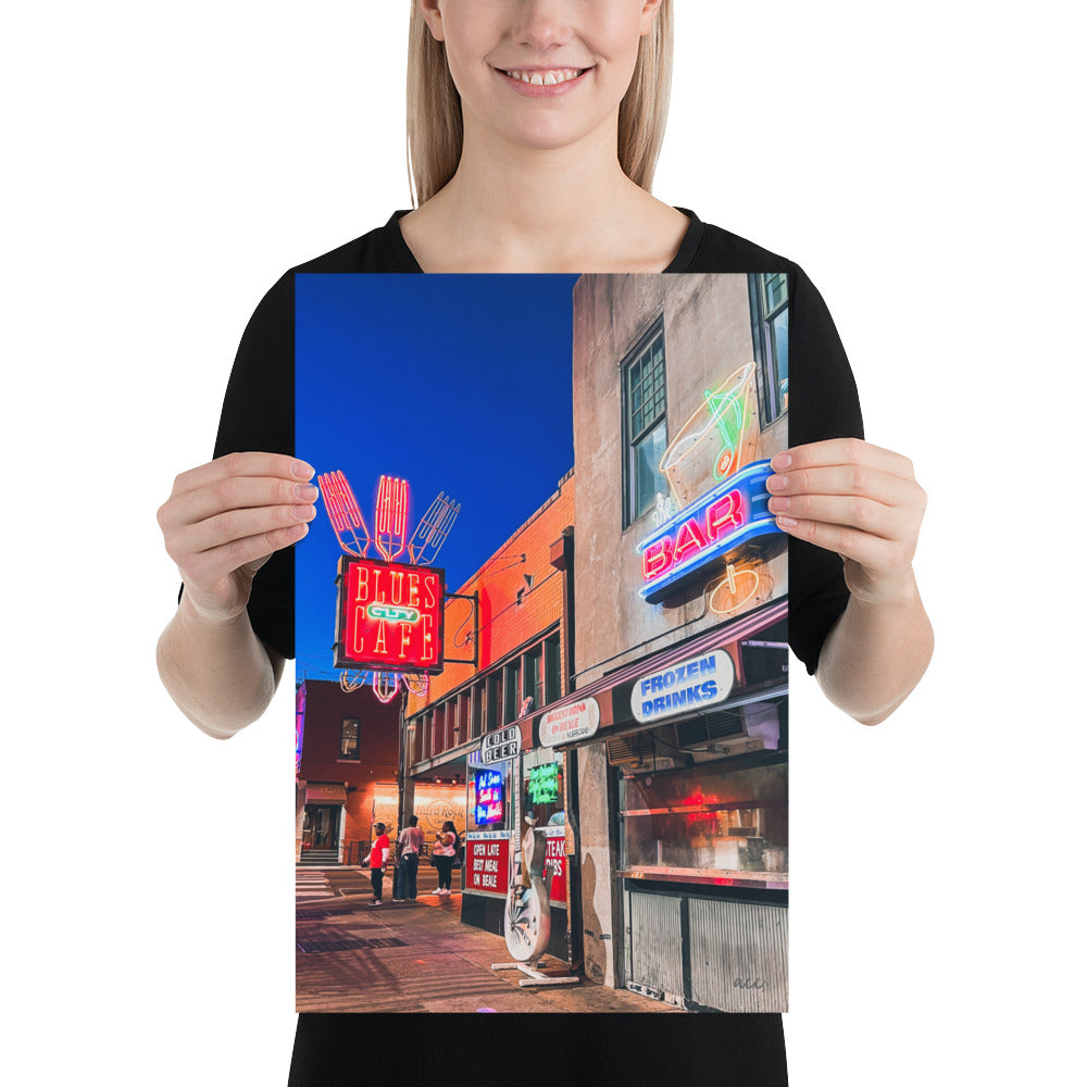 "Neon Lights" Memphis, TN Photography Print