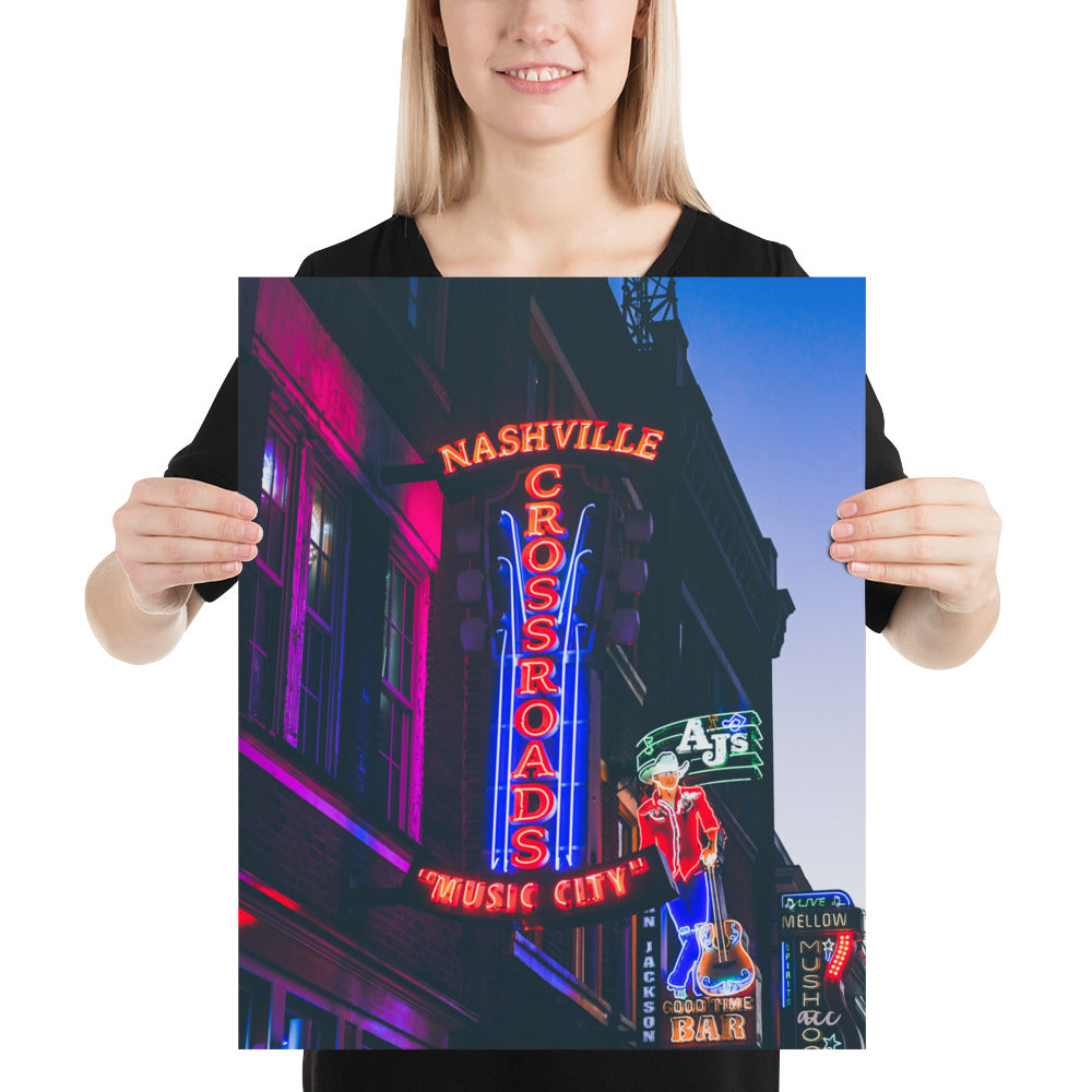 "Crossroads Music City" Nashville TN Photography Print