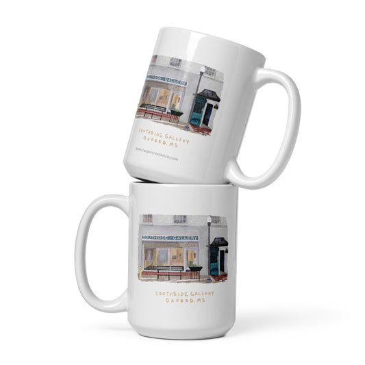 Southside Gallery Oxford MS Watercolor Art Mug